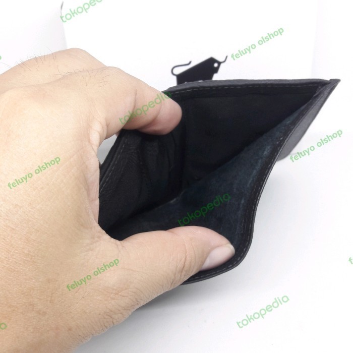 

PROMO!! -Dompet Kartu /Card Holder Kulit Braun Buffel Import - Hitam
