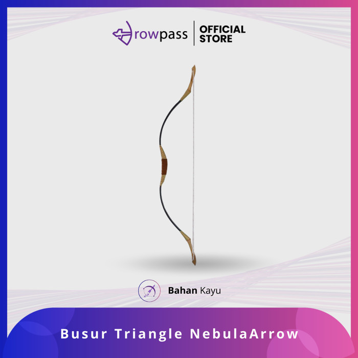 Busur Panah Tradisional Panahan Kayu Horsebow Horse Bow