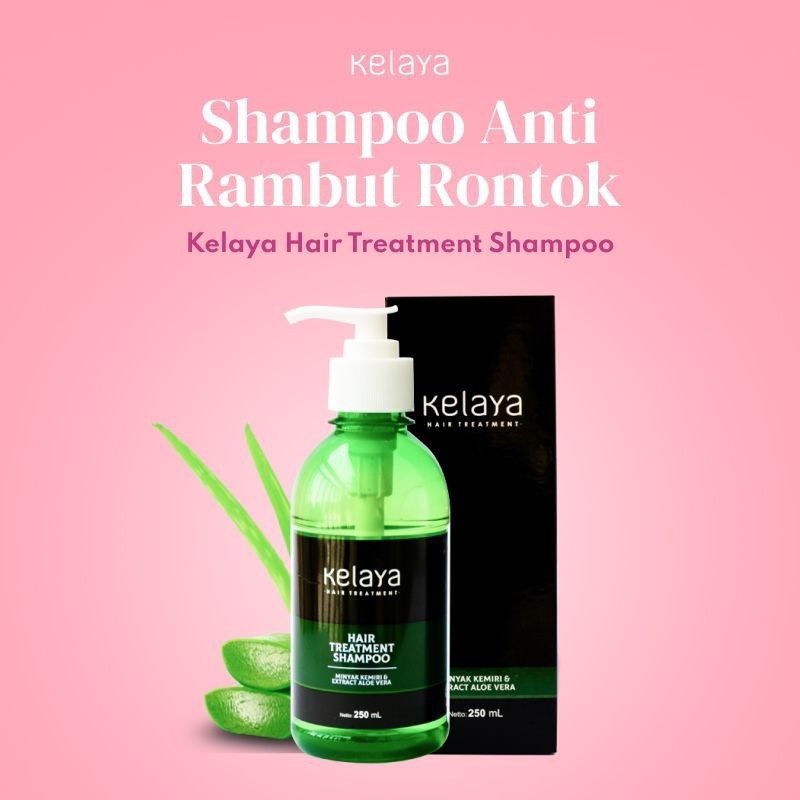 ASLI SHAMPO KELAYA HAIR TREATMENT Shampo Cegah rambut rontok isi 250ml