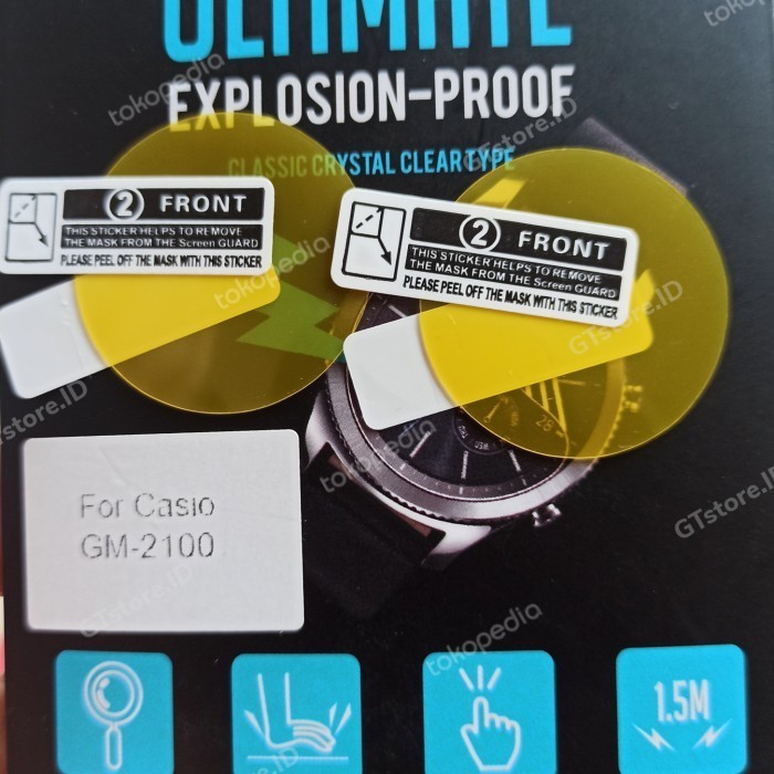 Anti Gores G-shock GM-2100 GM-2100B GM-2100N GM2100 Screen Protector