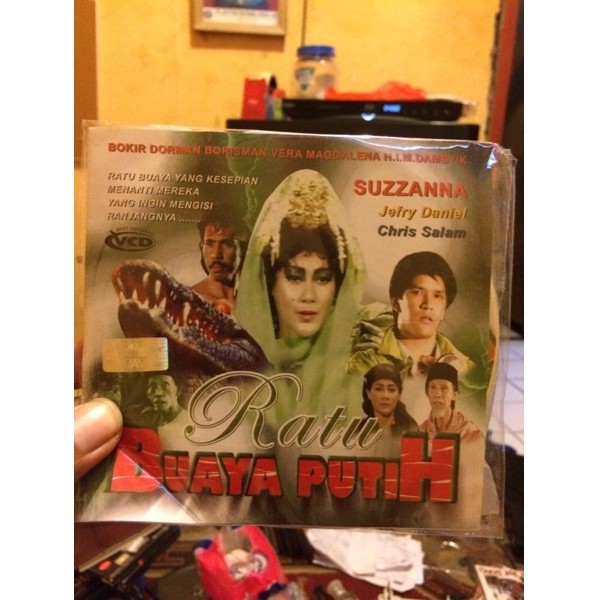 VCD Original Suzanna - Ratu Buaya Putih