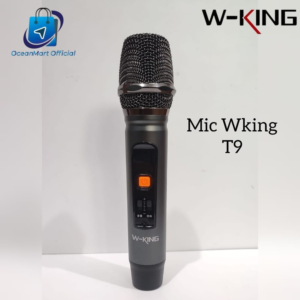 Microphone Pengganti Cadangan Speaker Wking T9 Mic Bluetooth Wireless W King