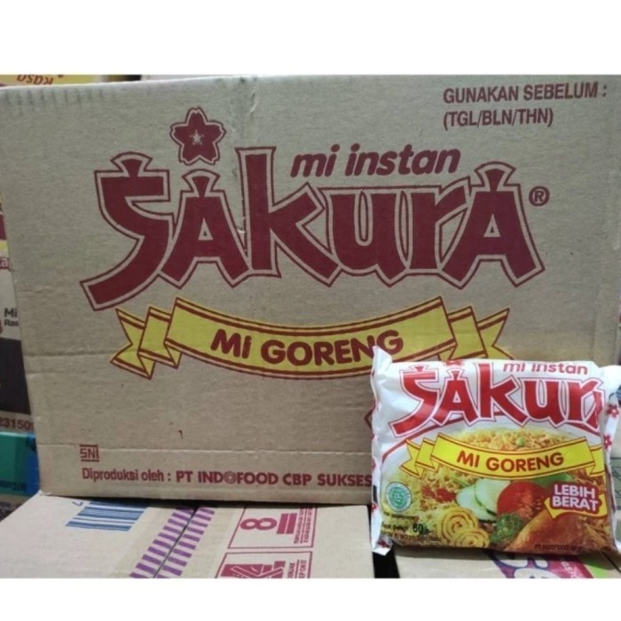 mie sakura 1 dus