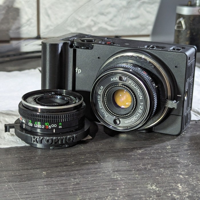 Fujica 38mm F2.8 L Mount Leica Lumix X Contax T T2 Fujifilm Konica C35