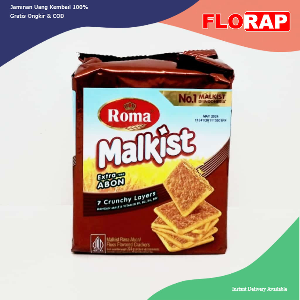 

Roma Malkist Abon 224gram - Roma Malkist Family Pack