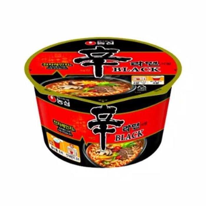 Mie Cup / Mie Instan Korea Nongsim Shin Ramyun Black dr Korea - Mie Cup