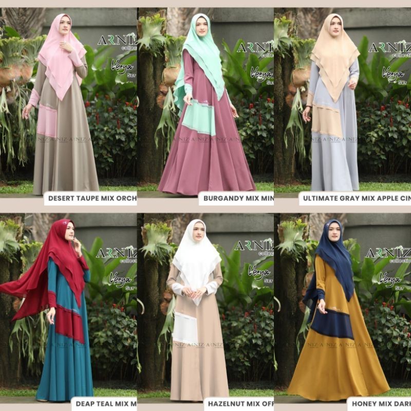 Veeya Set Syari By Arniz Collection