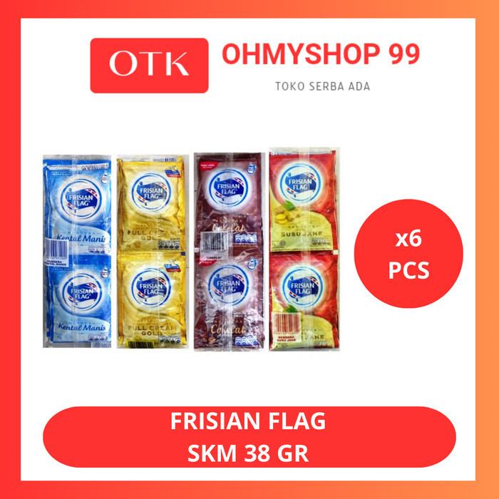 

Frisian Flag Kental Manis Sachet 6x38gr