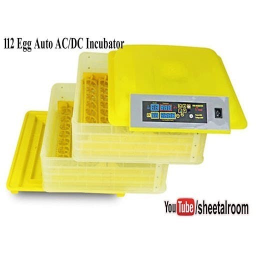 112 egg Incubator Penetas Telur HHD 112 Full Automatis