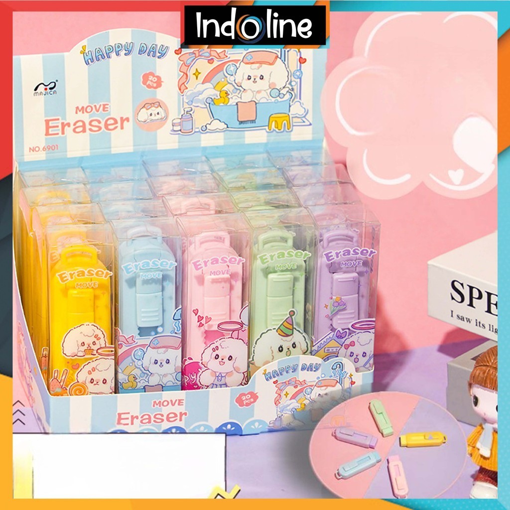 

Penghapus Pensil Alat Tulis Kantor Variasi Lucu dan Cute Impoer COD ℒ 1149