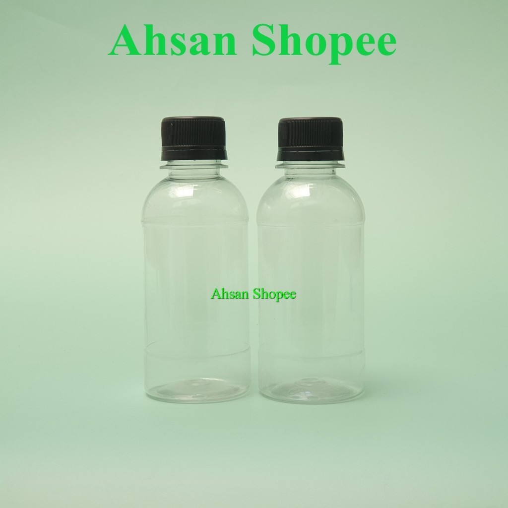 Botol Plastik 200 Ml Tutup Sanno / Tutup Pocari /  Botol Plastik / Botol Pet Food / Botol Madu / Bot