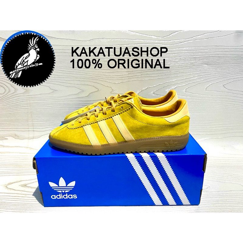 (100% ASLI) Adidas Bermuda Gold Yellow Original New