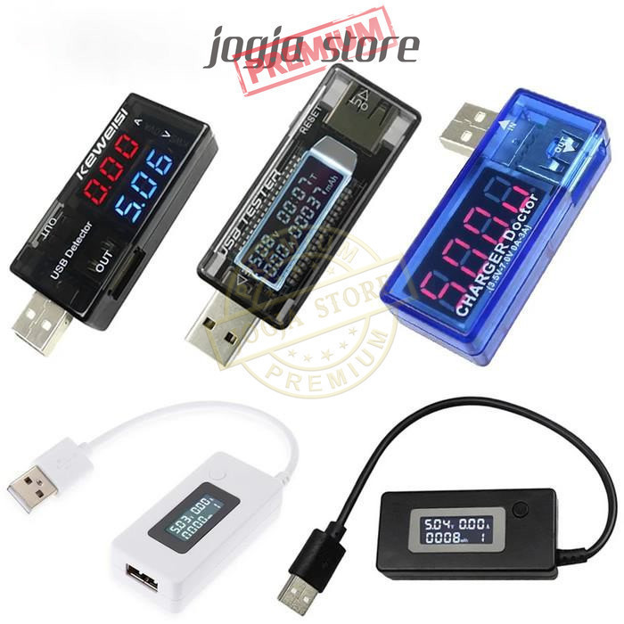 Keweisi USB Charger Doctor Detector 4in1 Voltmeter Ampere Wattmeter