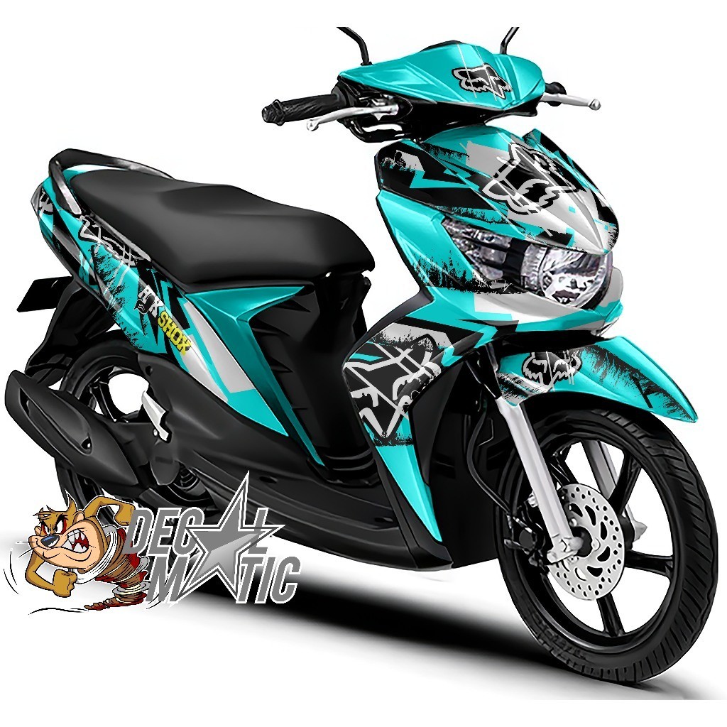 Stiker Motor Mio Soul Full Body Decal Soul GT 115 SOUL GT 125 Full Body  - Foxshox