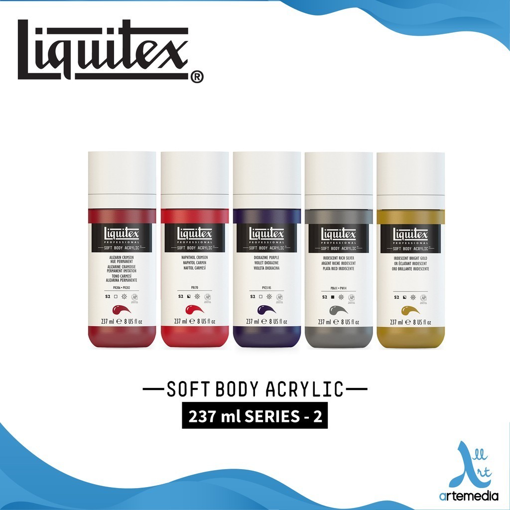 

Cat Akrilik Liquitex Soft Body 237ml Series 2 Acrylic Color Paint