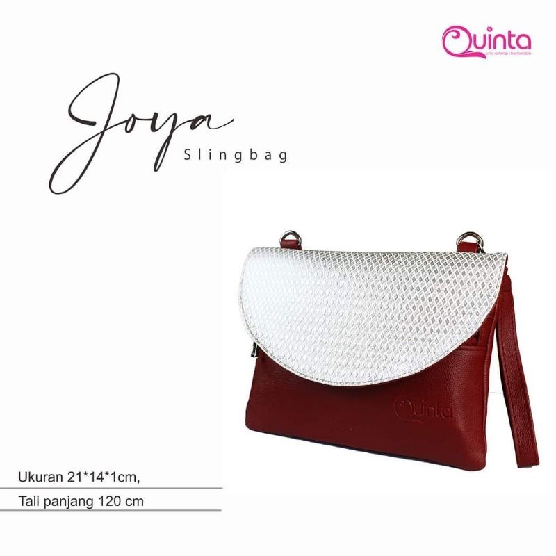 Tas Dompet HP Tas selempang Joya slingbag 2in1 original by Quinta