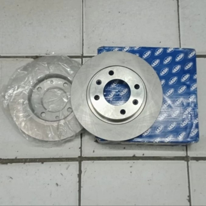 Disc Brake / Piringan Rem Belakang Peugeot 307 Sporty merk Sasic - SET (2 pcs)