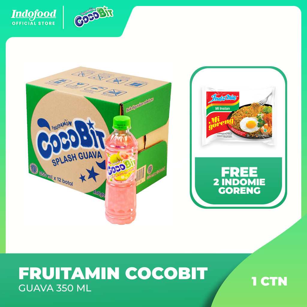 

1 ctn Fruitamin Cocobit Guava FREE 2 Indomie Goreng