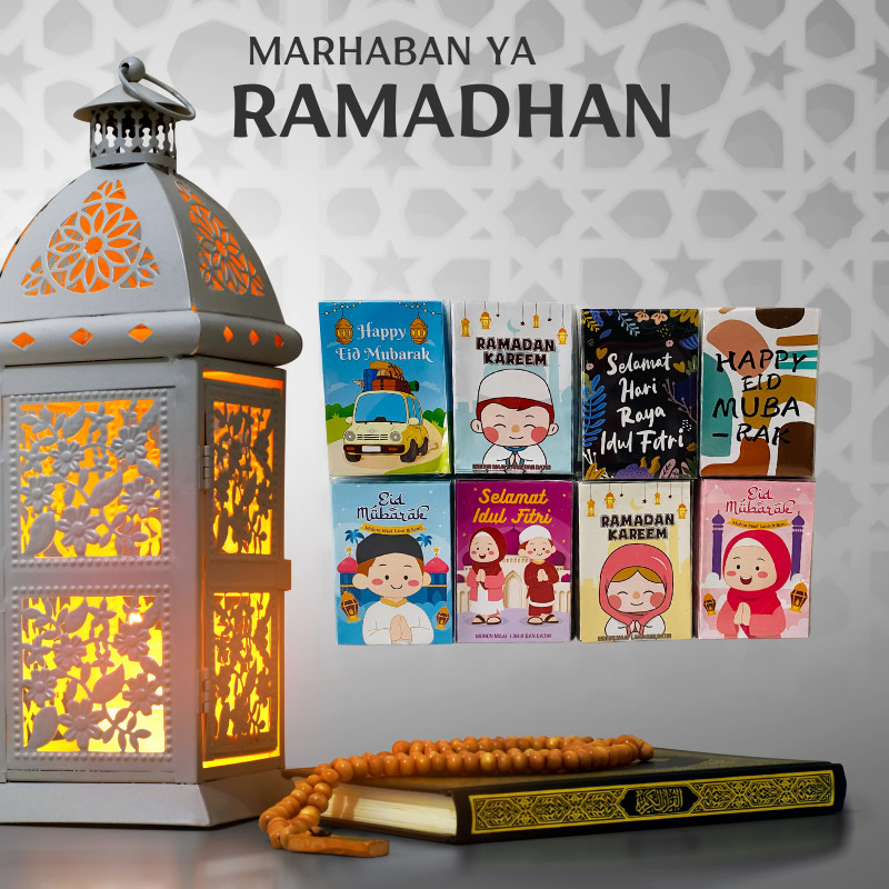 

Amplop Uang Lebaran Idul Fitri / Angpao Kecil /Angpau THR/ Amplop Snack/ Amplop Lebaran Tema Snack