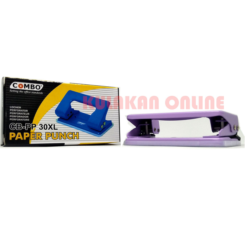 

Perforator Punch combo CB-PP 30 XL Pembolong Kertas (random)