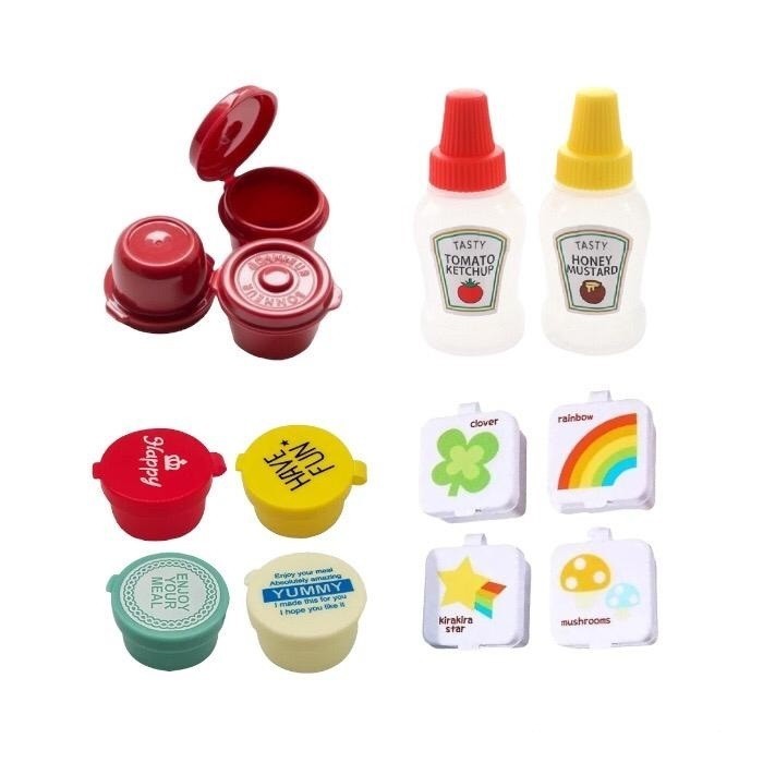 Botol Wadah Saos Tomat Mini 25ml / Botol Mini Sauce Cup Dekorasi Bento