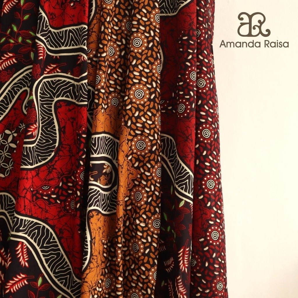 Bahan Kain Batik Meteran Potongan Motif Parijoto