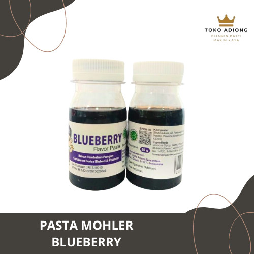 

PASTA MOHLER BLUEBERRY 60 ML - pasta perisa pewarna & aroma