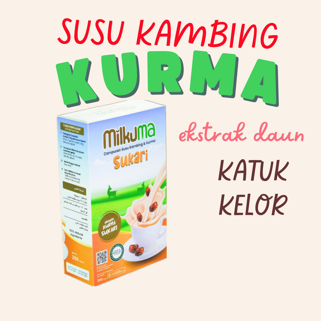 

Susu Bubuk Kambing Etawa Dengan Kurma Ekstrak Daun Kelor Daun Katuk Milkuma Sukari Susu Kambing Plus Kurma