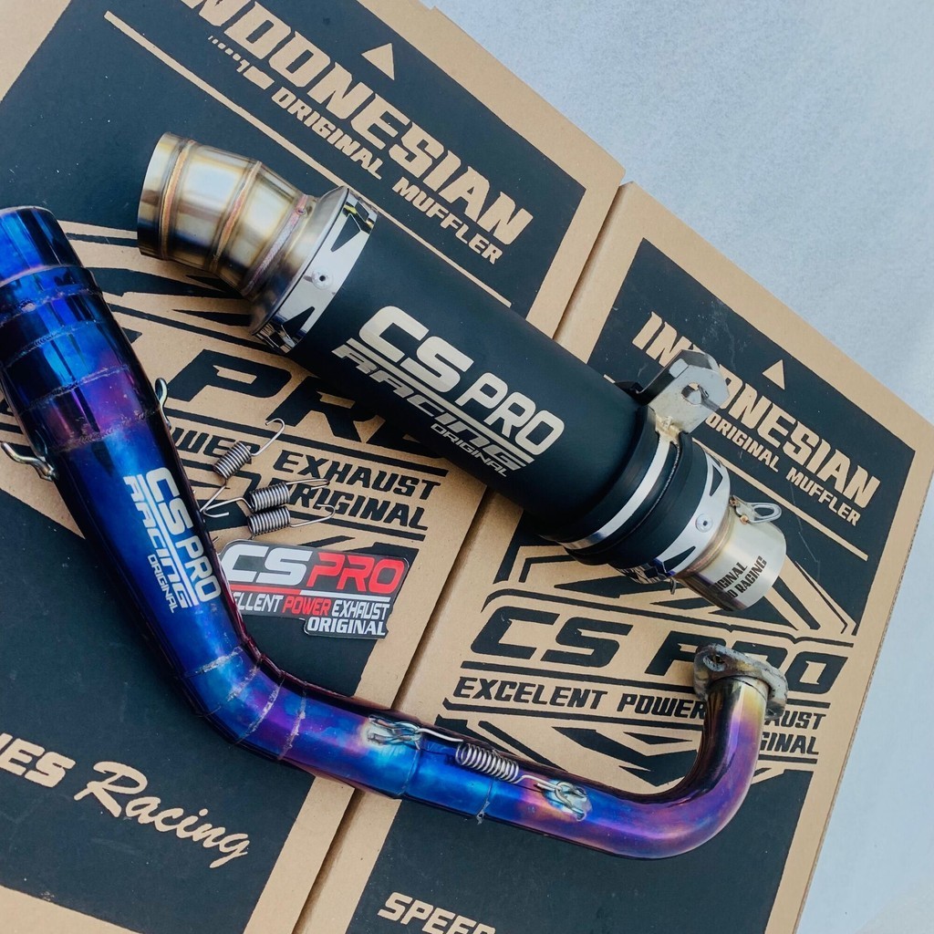 MODEL TERBARU KNALPOT RACING CS PRO PCX 160 VARIO 160 NMAX OLD ALL NEW NMAX AEROX 155 CONNECTED BEAT