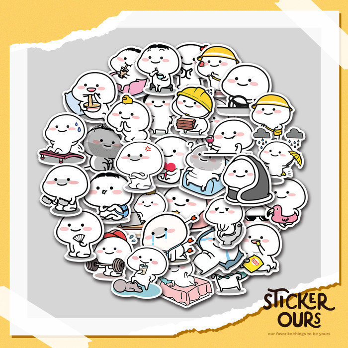 

STICKER PACK QUBY PENTOL | STIKER TUMBLER LAPTOP | STIKER KOPER HELM