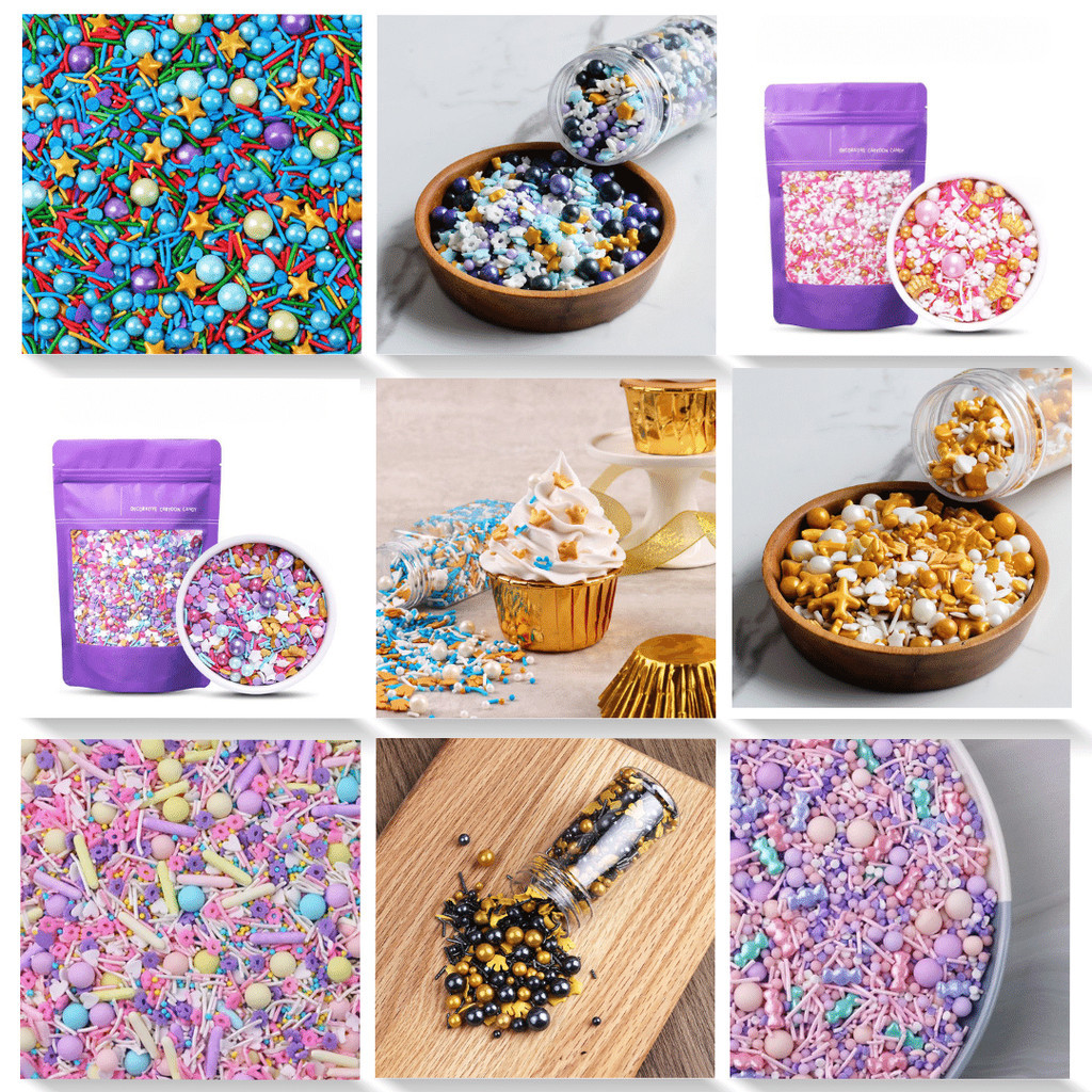 

Sprinkle Heaven - Sprinkle Trimit Sprinkles Hiasan Kue Cake Tart Decoration Edible 10GR Bisa Dimakan Katalog 4