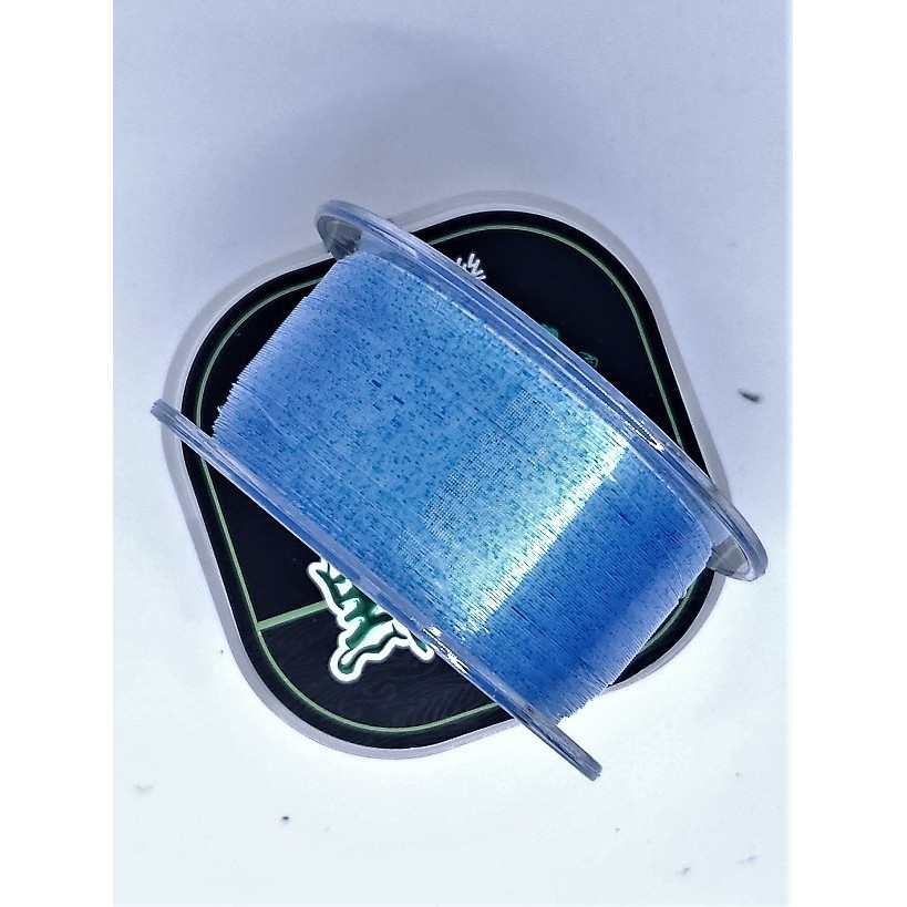 [Best] Benang Senar Pancing Anti Keriting fluorocarbon Super kuat Merk Luya - Biru Laut 200m, 0.28mm
