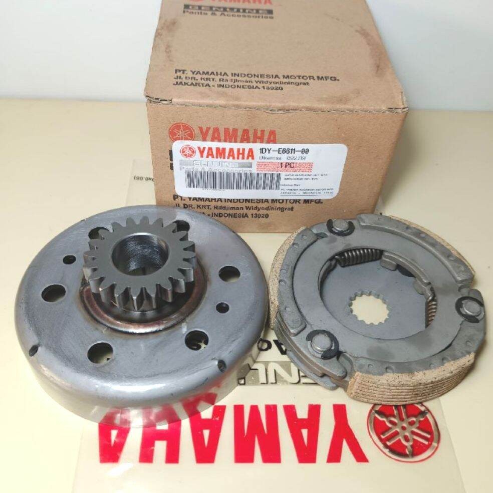 Lonceng 20T + Kampas ganda assy ganda kopling assy mangkok ganda jupiter z1 vega force fi vega injek