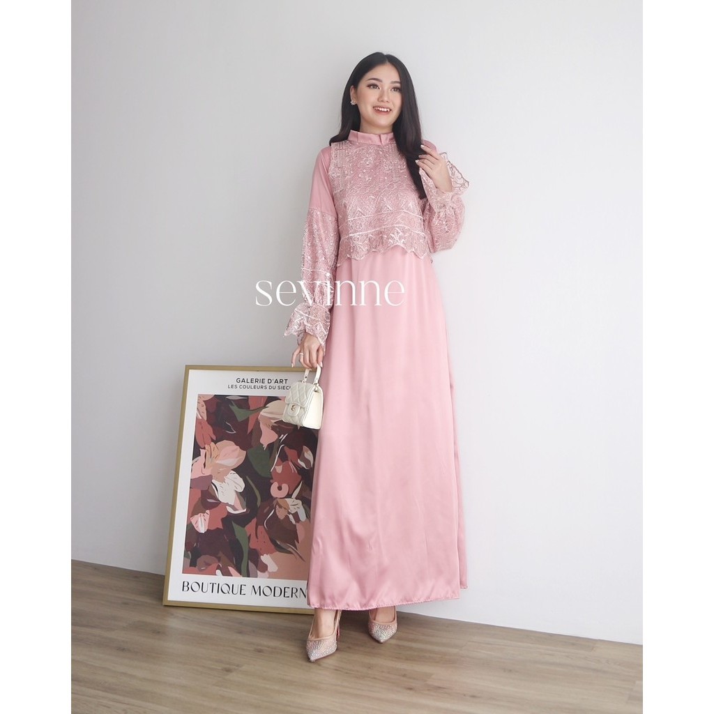 Sevinneclothing - ZAYNA Dress - Kaftan - Baju Lebaran - Abaya