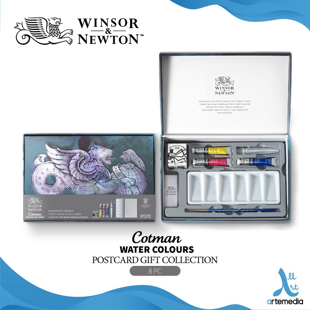 

Winsor & Newton Cotman Postcard Watercolor Gift Collection Cat Air