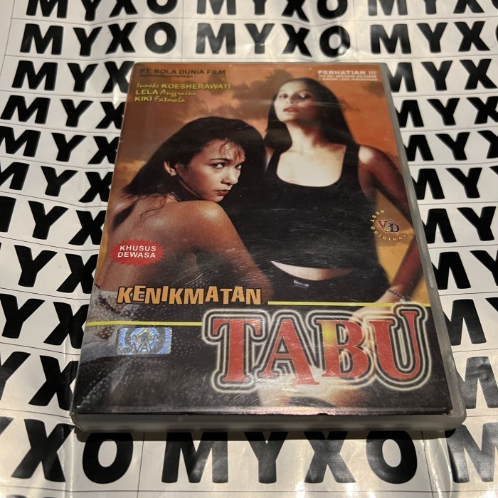 VCD ORIGINAL KHUSUS DEWASA SEMI KENIKMATAN TABU INNEKE KOESHERAWATI