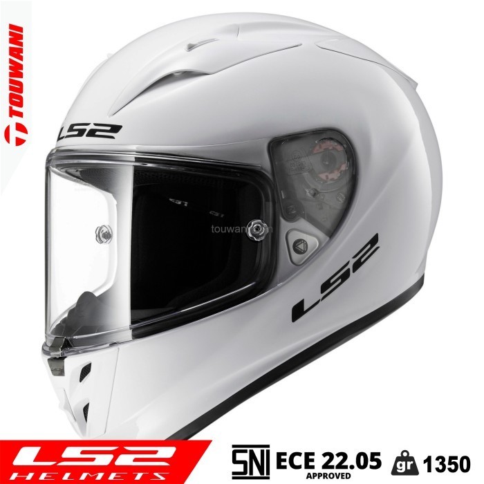 Helm LS2 FF323 Arrow Evo Solid Gloss White