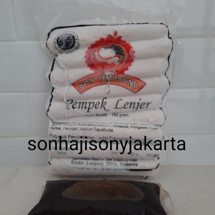 

Promo Lebaran- pempek lenjer curah son haji sony 750 gr + cuko 250 ml