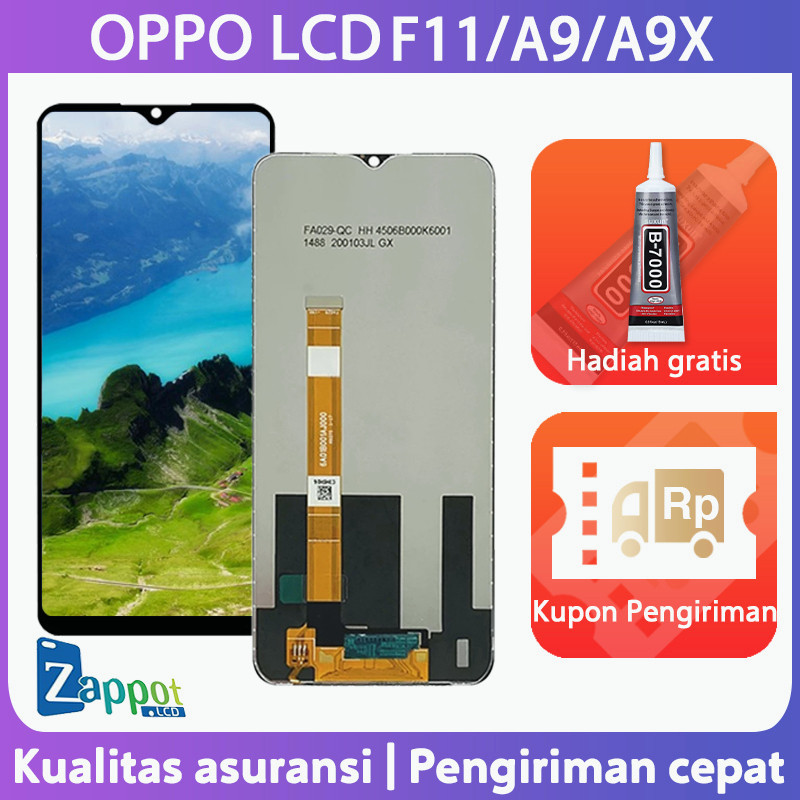 ORI Lcd Touchscreen Oppo F11/A9/A9X Original Fullset layar hp asli Digitizer Resolusi Tinggi