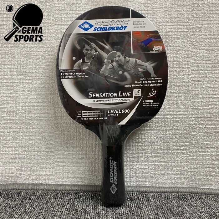 Donic Schildkrot Sensation 900 Bet Bat Tenis Meja Pingpong -MNB23