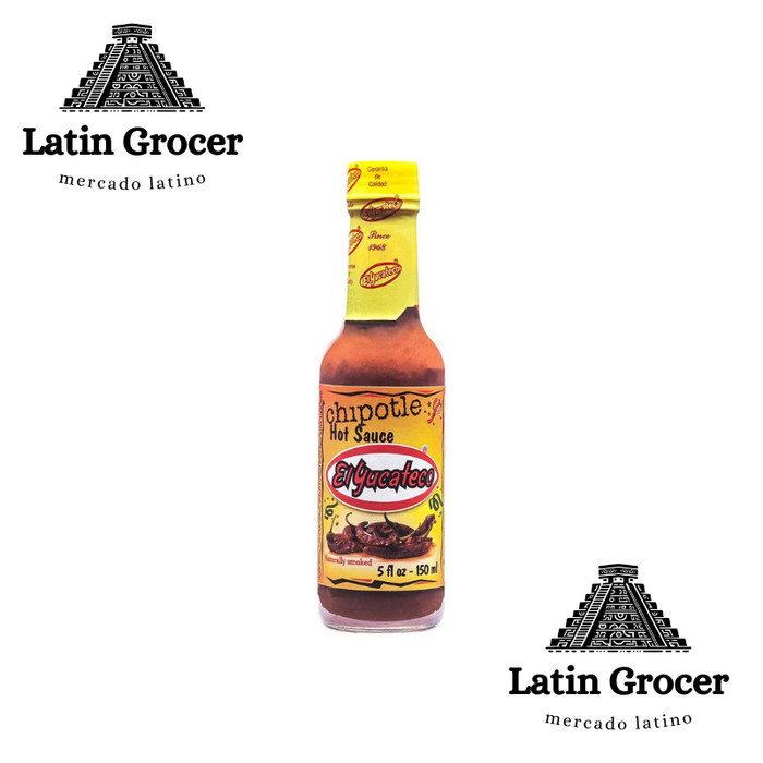 

Yucateco Chipotle Hot Sauce 150ml Naturally Smoked