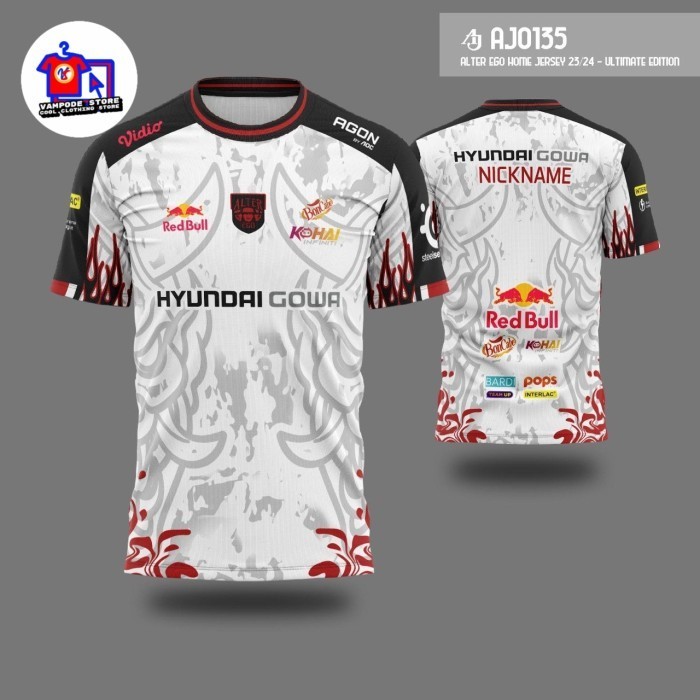 Kaos Jersey Alter Ego Esport 2023-2024 Custom Full Print