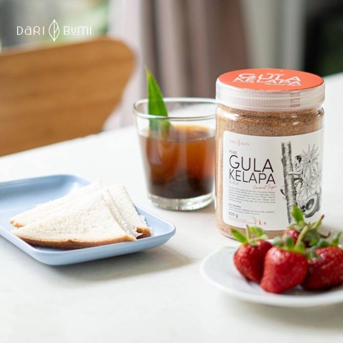 

Gula Kelapa Bubuk Organik 500 gr Dari Bumi Premium Alami
