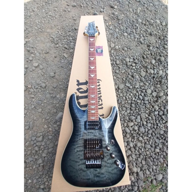 promo spesail ramadah GITAR ELEKTRIK SCHECTER OMEN EXTREME 6 FR STLBK ORIGINAL