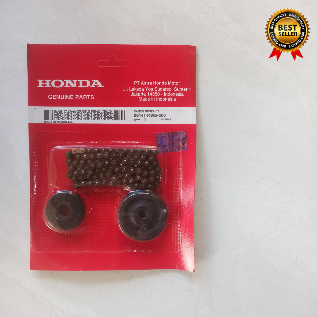 HONDA KWB RANTAI TEMENG SET BLADE. RANTAI KETENG DAN ROL HONDA REVO ABSOLUTE KWW KWB