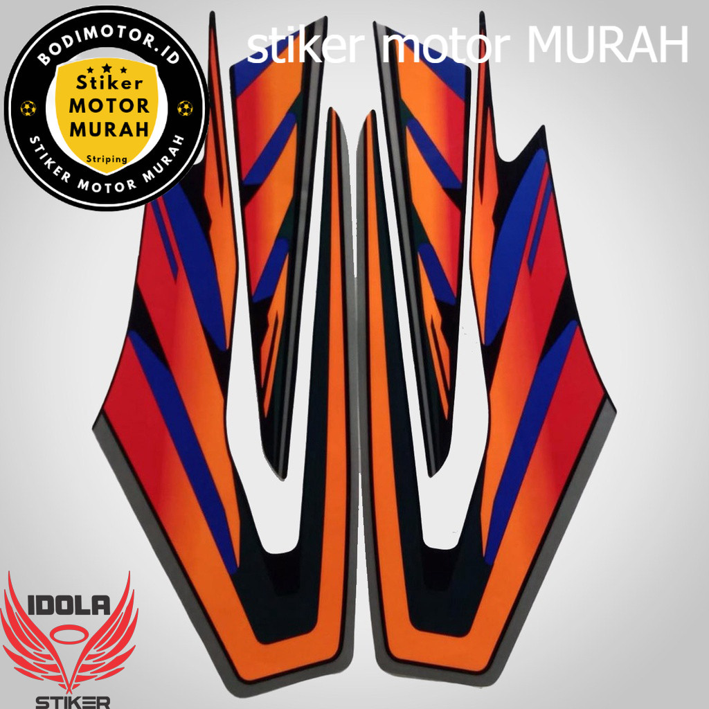 Stiker Striping Yamaha RX KING 1997 - List Stiker Standar Rx King 1997 - Striping Standar Rx king 19