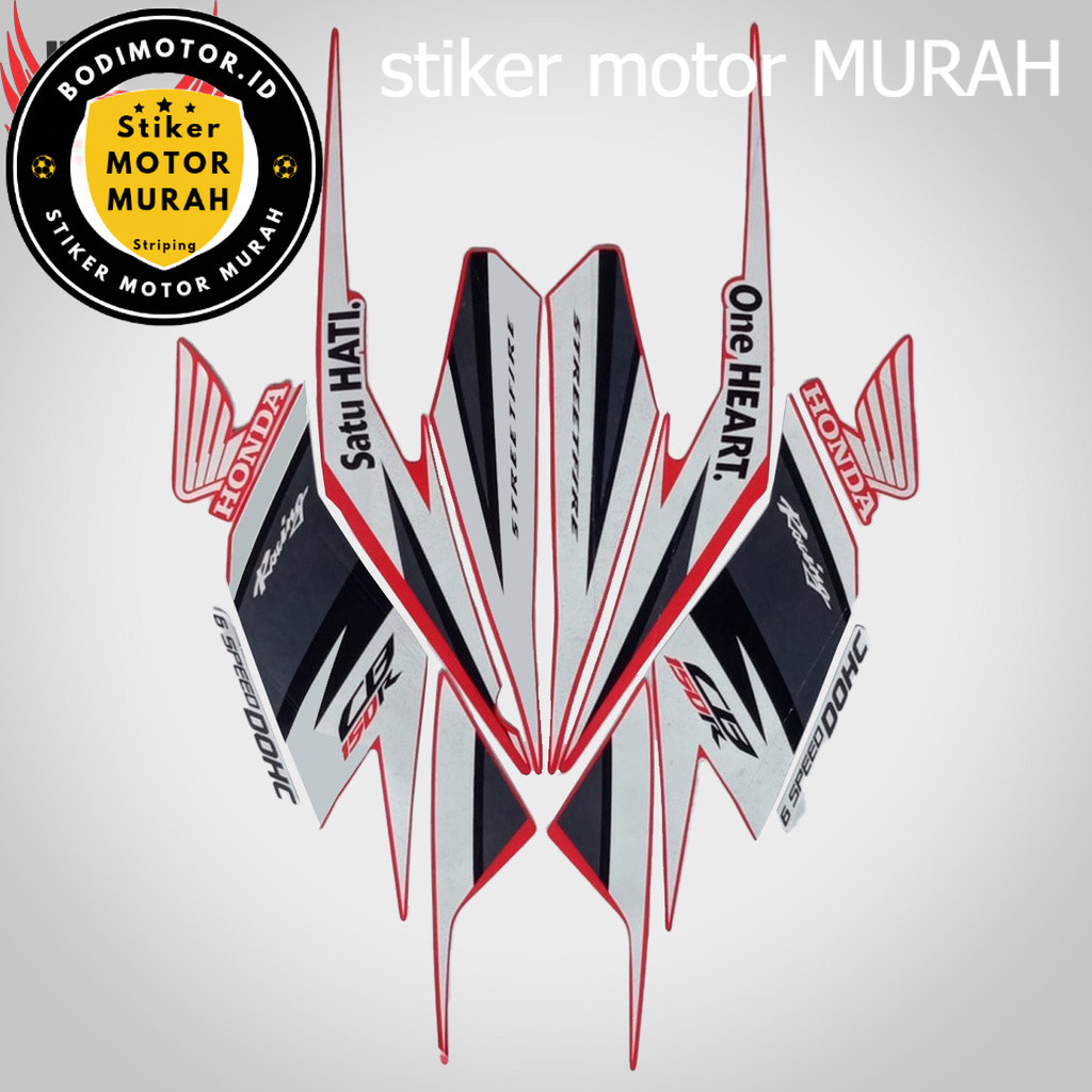 Stiker Striping Honda CB 150R 2018 - List Stiker Standar CB 150R 2018 - Striping Standar CB 150R 201