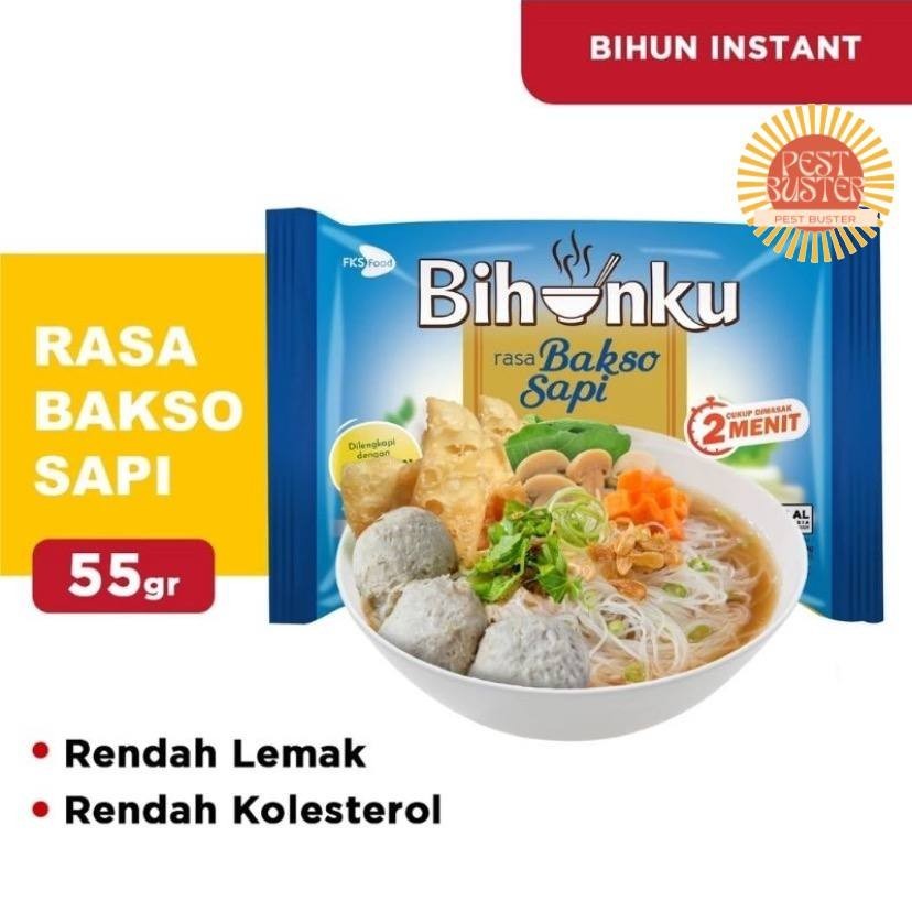 

Bihunku Bihun Instan Rasa Bakso Sapi 55gram