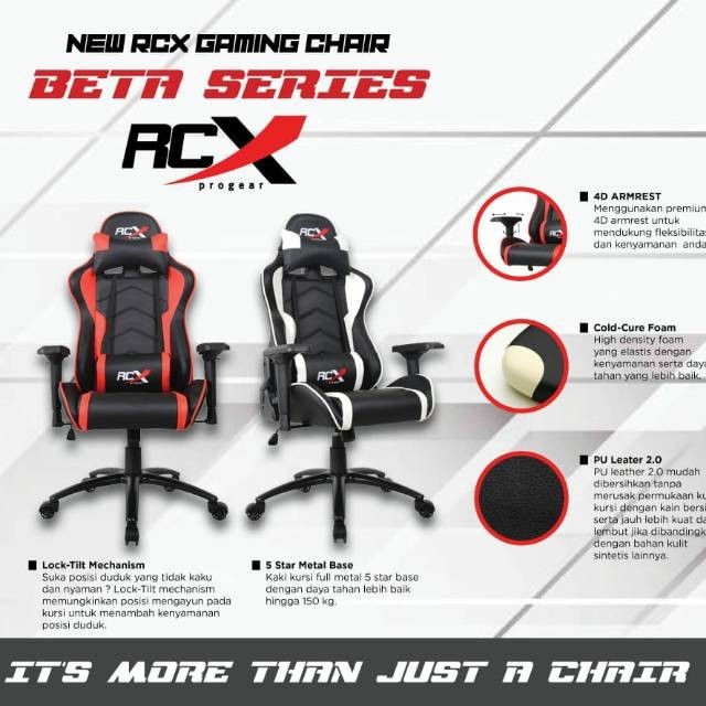 PROMO RAMADHAN Kursi Gaming / Gaming Chair RCX Beta Series
