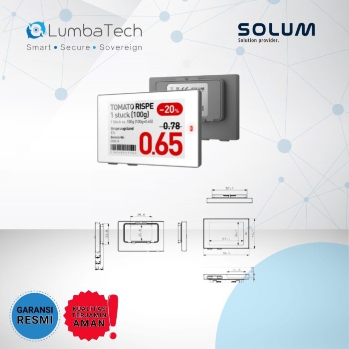 

Solum newton 2.7 inch - Label Elektronik - BWR